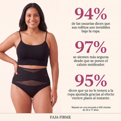94 %, 97 % y 95 % de clientas satisfechas