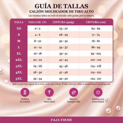 Guía de tallas